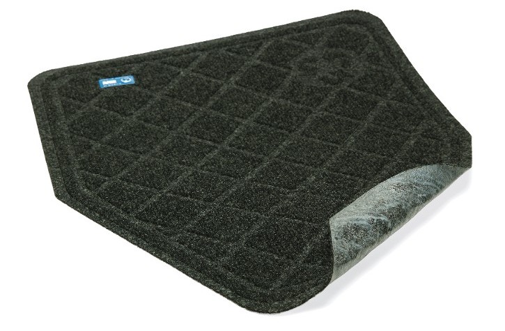 CleanShield Mat with Flipped Corner